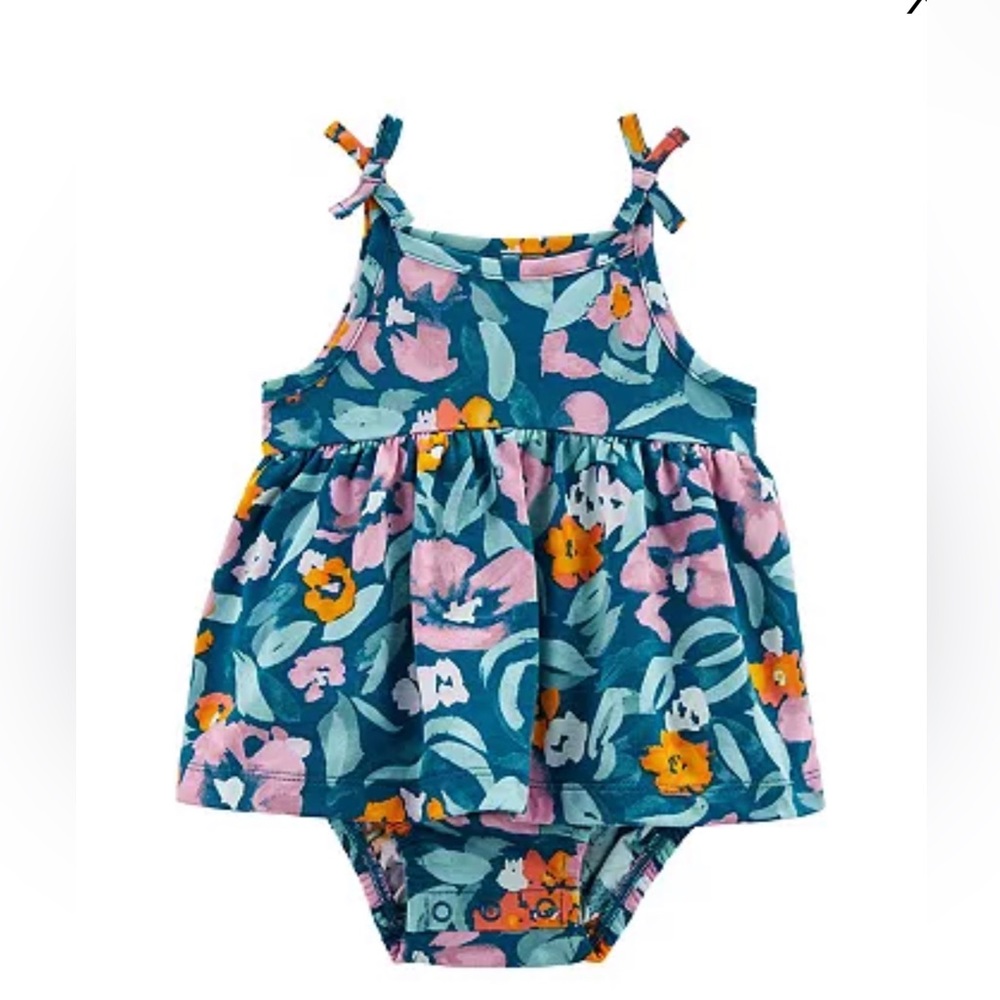 Carter’s Floral Sunsuit